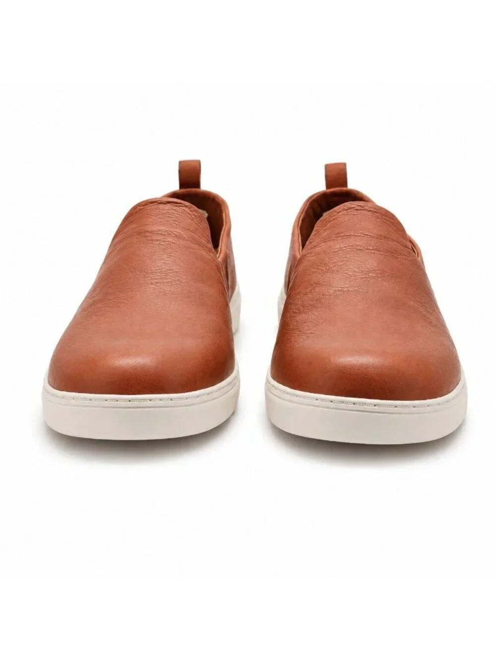 Vionic Uptown Willa Supportive Sneaker Tan Leather Slip On Women 12 Loafer